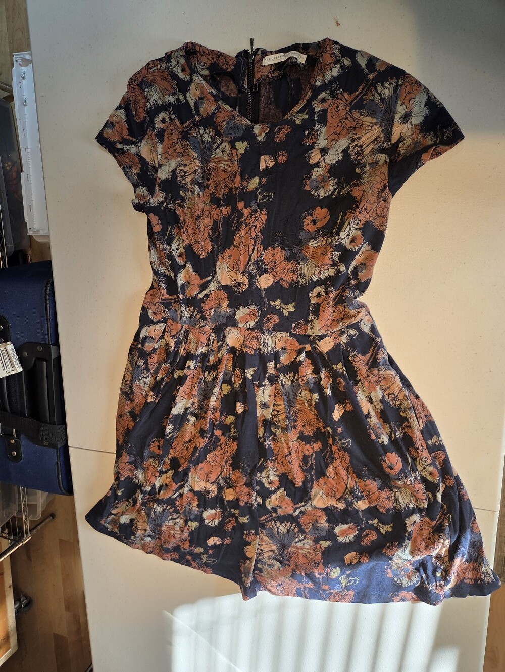 Peruvian Connection Floral Fit And Flare Dress